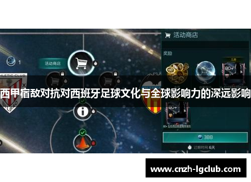西甲宿敌对抗对西班牙足球文化与全球影响力的深远影响 西甲宿敌对抗对西班牙足球文化与全球影响力的深远影响